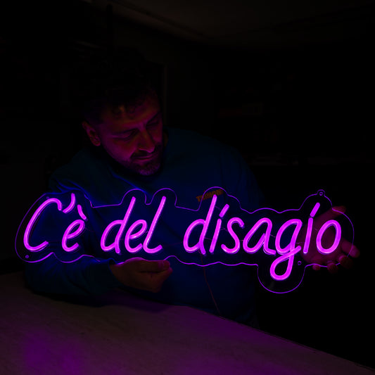 c'è del disagio