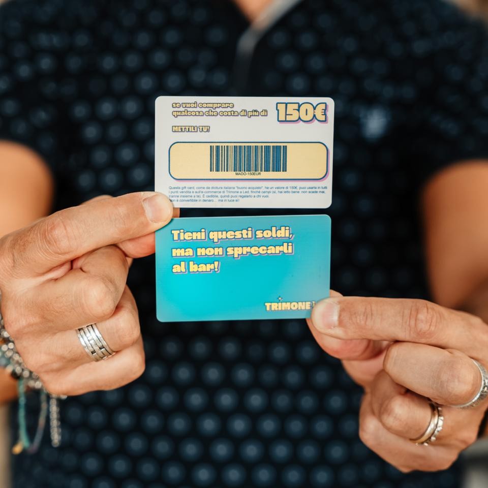 Gift Card Trimone a LED